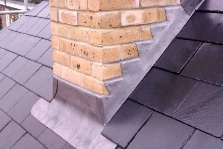 replacing-lead-flashing-on-chimney